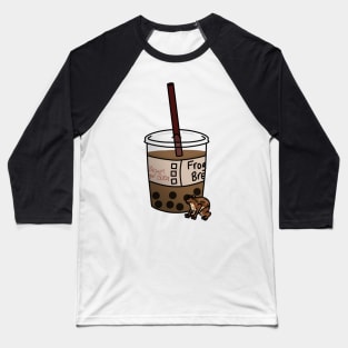 American Toad Brown Sugar Boba Baseball T-Shirt